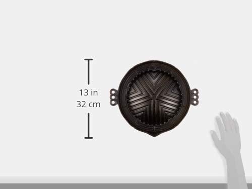 TENPOS 中部コーポレーション トキワ 鉄 ジンギスカン鍋 29cm 丸型 穴無 CR-17