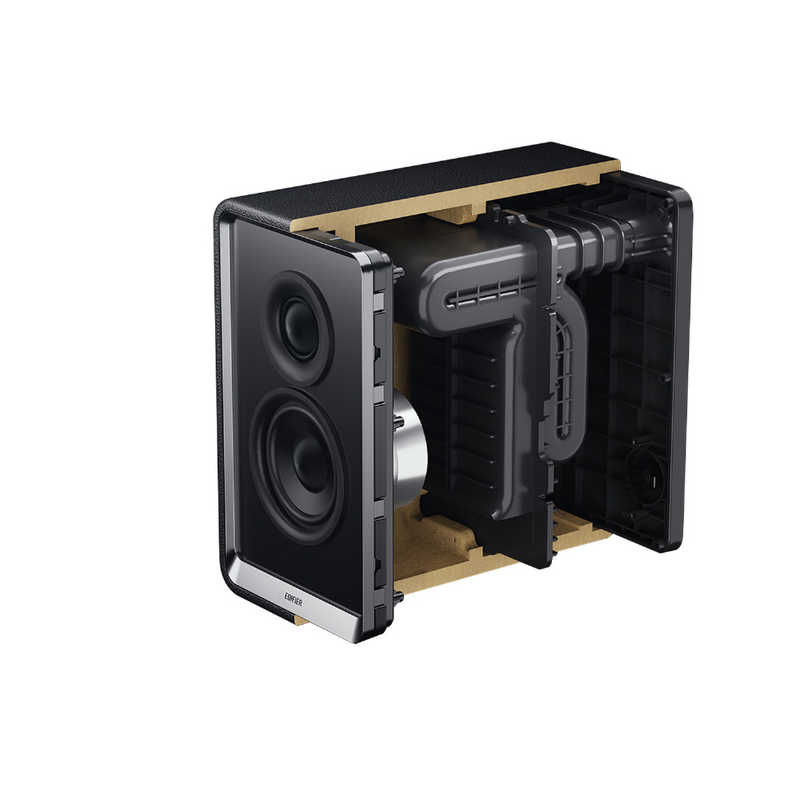 EDIFIRE　Edifier社製GaN充電器搭載2.0アクティブスピーカーQR65(ホワイト) EDIFIER　ED-QR65-WH