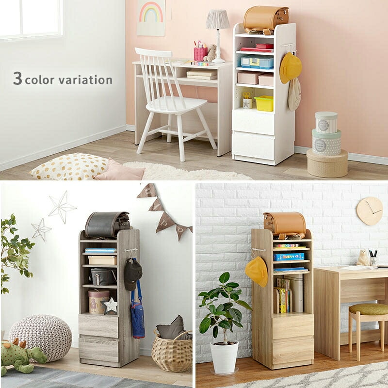 ランドセルラック Aタイプ スリムタイプ 幅35cm キッズファニチャー 子供部屋 キャスター付 連結可能 サイドフック 教科書 収納棚 引出し かばん 掛け 入園 入学 祝い 家具 引越し 新生活 ランドセルラック Aタイプ スリムタイプ 幅35cm キッズファニチャー 子供部屋 キャスター付 連結可能 サイドフック 教科書 収納棚 引出し かばん 掛け 入園 入学 祝い 家具 引越し 新生活