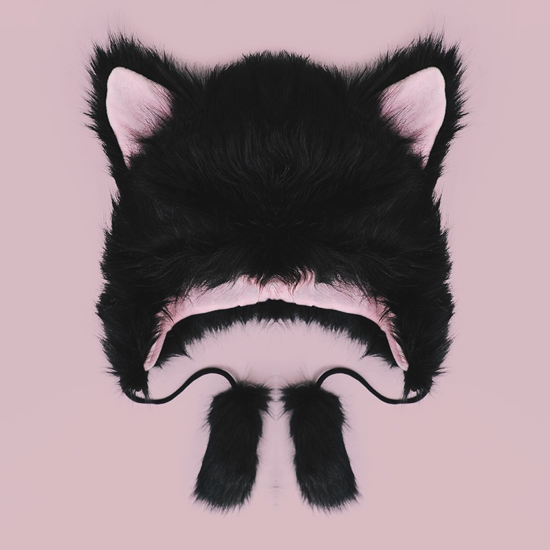 秋冬 ロリータ帽子 猫耳　暖かい 防寒 lolita着せ替え人形 20cm ぬいぐるみ帽子 無属性 韓国 コットンドール 綿人形 ミニ帽子 日常服人形 韓国ファッション アイドル衣装 キャラクター ド