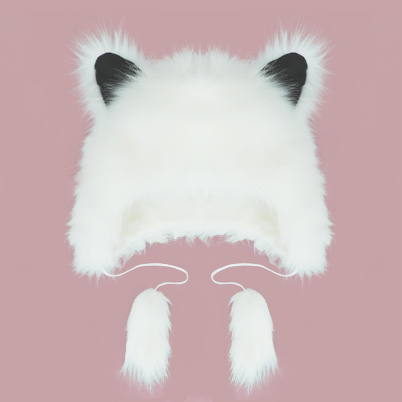 秋冬 ロリータ帽子 猫耳　暖かい 防寒 lolita着せ替え人形 20cm ぬいぐるみ帽子 無属性 韓国 コットンドール 綿人形 ミニ帽子 日常服人形 韓国ファッション アイドル衣装 キャラクター ド