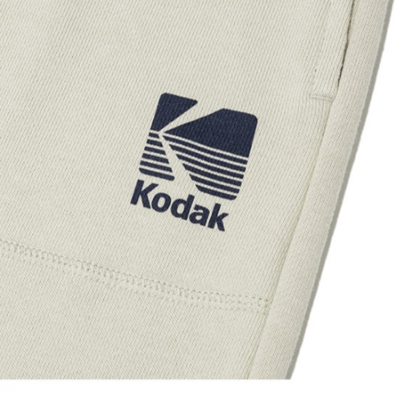 KODAK ApparelエッセンシャルシグネチャーストレートフィットパンツIVORY