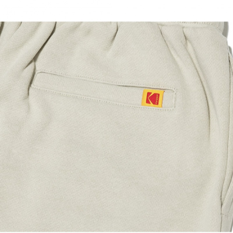 KODAK ApparelエッセンシャルシグネチャーストレートフィットパンツIVORY