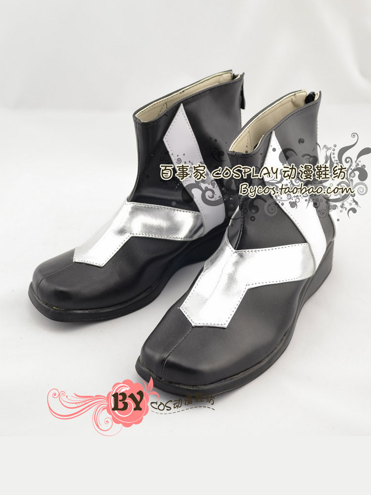 ギルティクラウン Qi Qi ホワイトバトルスーツシューズアニメコスブーツサポート ギルティクラウン Qi Qi ホワイトバトルスーツシューズアニメコスブーツサポート