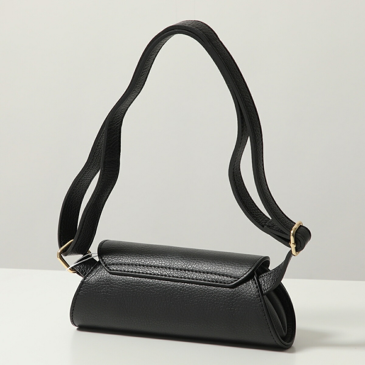 AULENTTI オウレンティ ミニバッグ SS23-Y02-MINI レディース レザー ボディバッグ ショルダーバッグ ベルトバッグ 鞄 D28/BLACK 【mega】 AULENTTI オウレンティ ミニバッグ SS23-Y02-MINI レディース レザー ボディバッグ ショルダーバッグ ベルトバッグ 鞄 D28/BLACK 【mega】