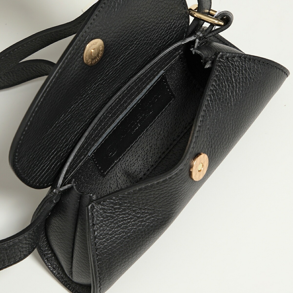 AULENTTI オウレンティ ミニバッグ SS23-Y02-MINI レディース レザー ボディバッグ ショルダーバッグ ベルトバッグ 鞄 D28/BLACK 【mega】 AULENTTI オウレンティ ミニバッグ SS23-Y02-MINI レディース レザー ボディバッグ ショルダーバッグ ベルトバッグ 鞄 D28/BLACK 【mega】