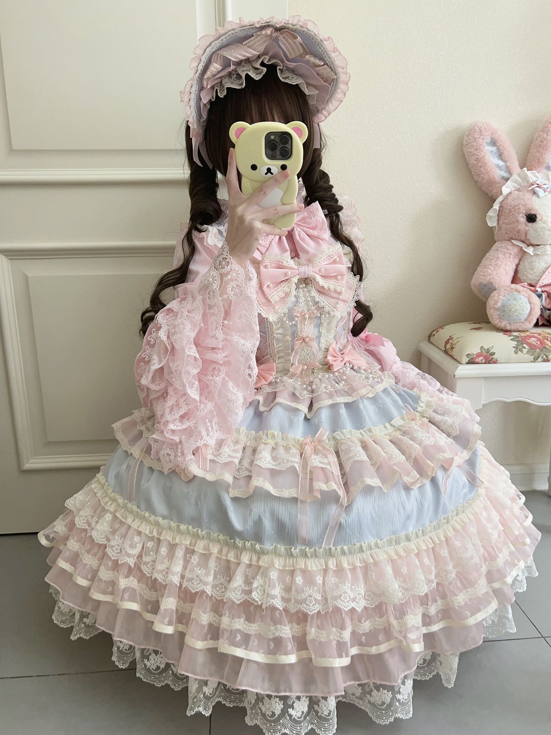 [スターラブソング]ロリータドレスドールセンスjskサスペンダードレス夏