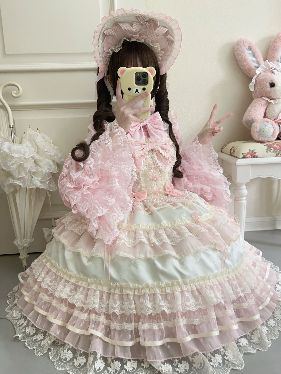 [スターラブソング]ロリータドレスドールセンスjskサスペンダードレス夏