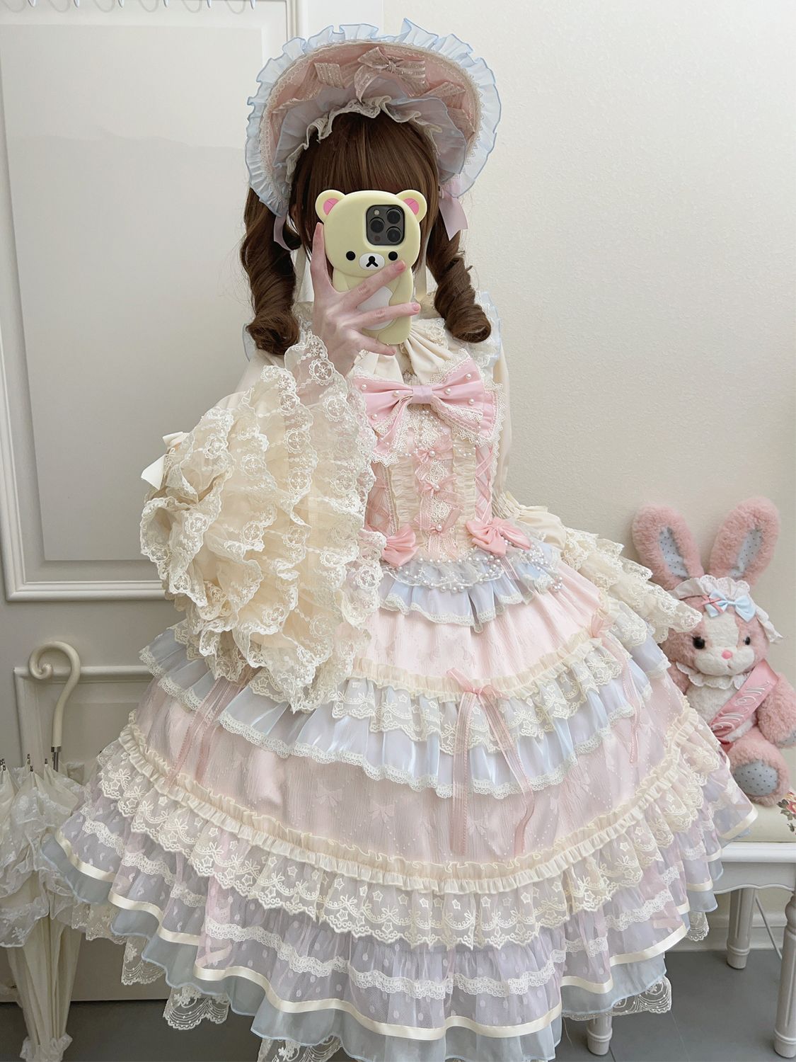 [スターラブソング]ロリータドレスドールセンスjskサスペンダードレス夏