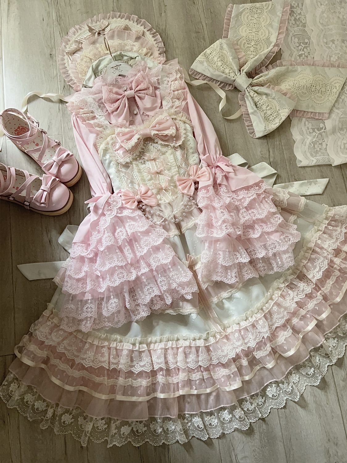 [スターラブソング]ロリータドレスドールセンスjskサスペンダードレス夏