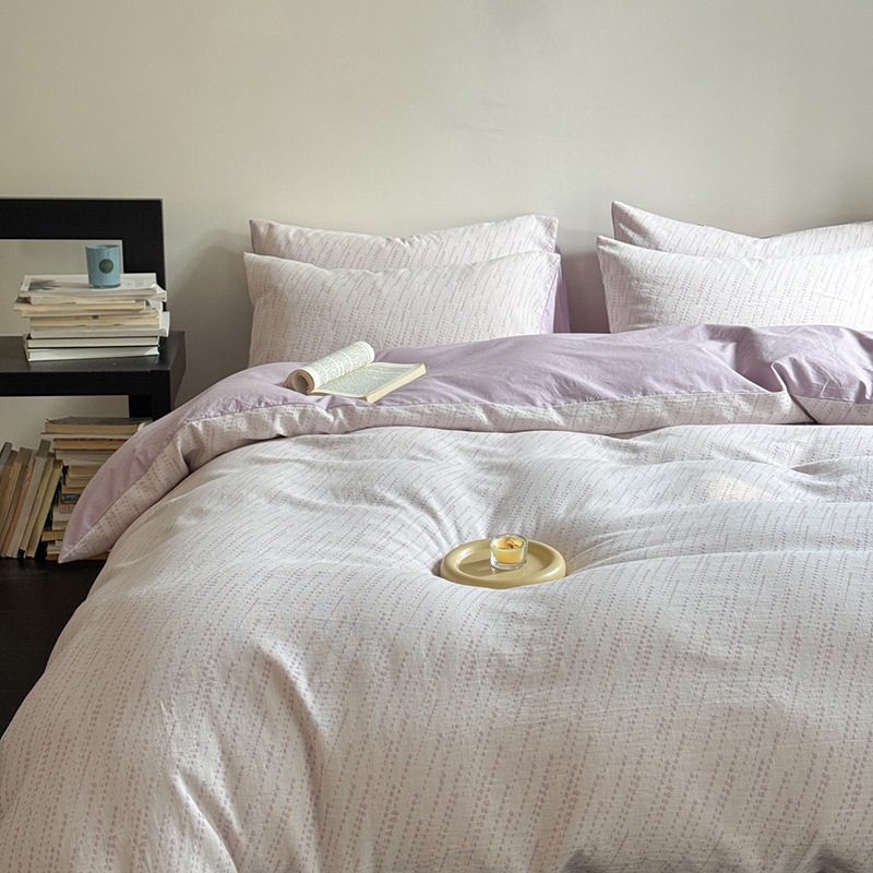 軽い豪華な二重層糸オール・コットン・ジャック・ベッド4ピースセットピュアコットンキルトカバーベッドシート3ピースセットハイエンド寝具 軽い豪華な二重層糸オール・コットン・ジャック・ベッド4ピースセットピュアコットンキルトカバーベッドシート3ピースセットハイエンド寝具