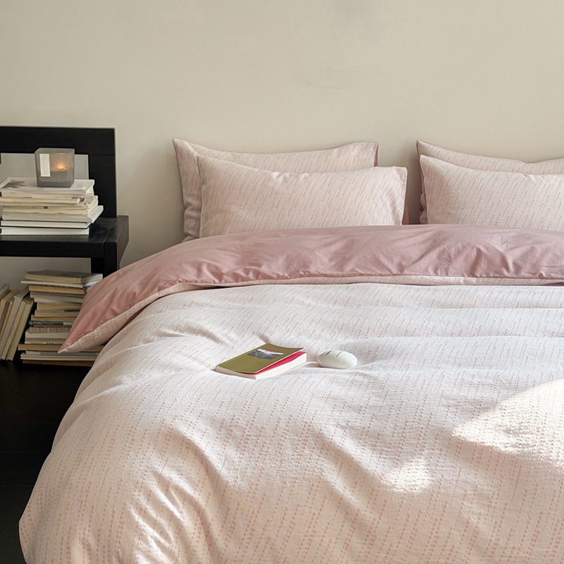 軽い豪華な二重層糸オール・コットン・ジャック・ベッド4ピースセットピュアコットンキルトカバーベッドシート3ピースセットハイエンド寝具 軽い豪華な二重層糸オール・コットン・ジャック・ベッド4ピースセットピュアコットンキルトカバーベッドシート3ピースセットハイエンド寝具