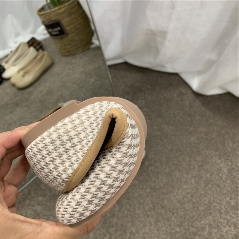 パンプス 足袋 レディース 1.5cm ぺたんこ フラットシューズ ラウンドトゥ 柔らかい 大人可愛い シンプル カジュアル お洒落 デイリー レトロ チェック 無地 白 黒 茶色 ベージュ 千鳥格子