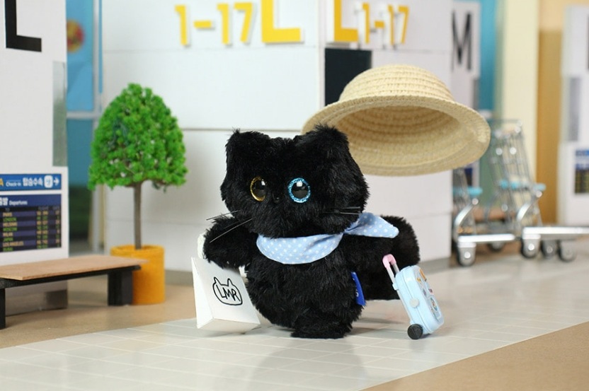 ミニシャンニンキーリングBLACK