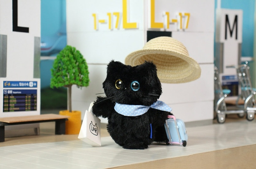 ミニシャンニンキーリングBLACK