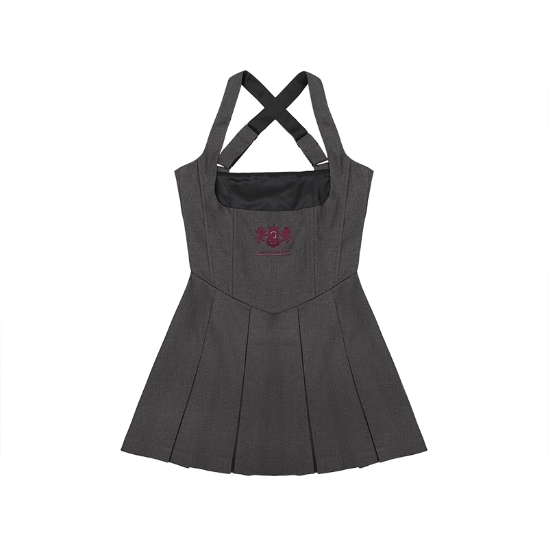 ハリーポッタージョイント風フィッシュボーンウエストサスペンダースカートカレッジ ハリーポッタージョイント風フィッシュボーンウエストサスペンダースカートカレッジ