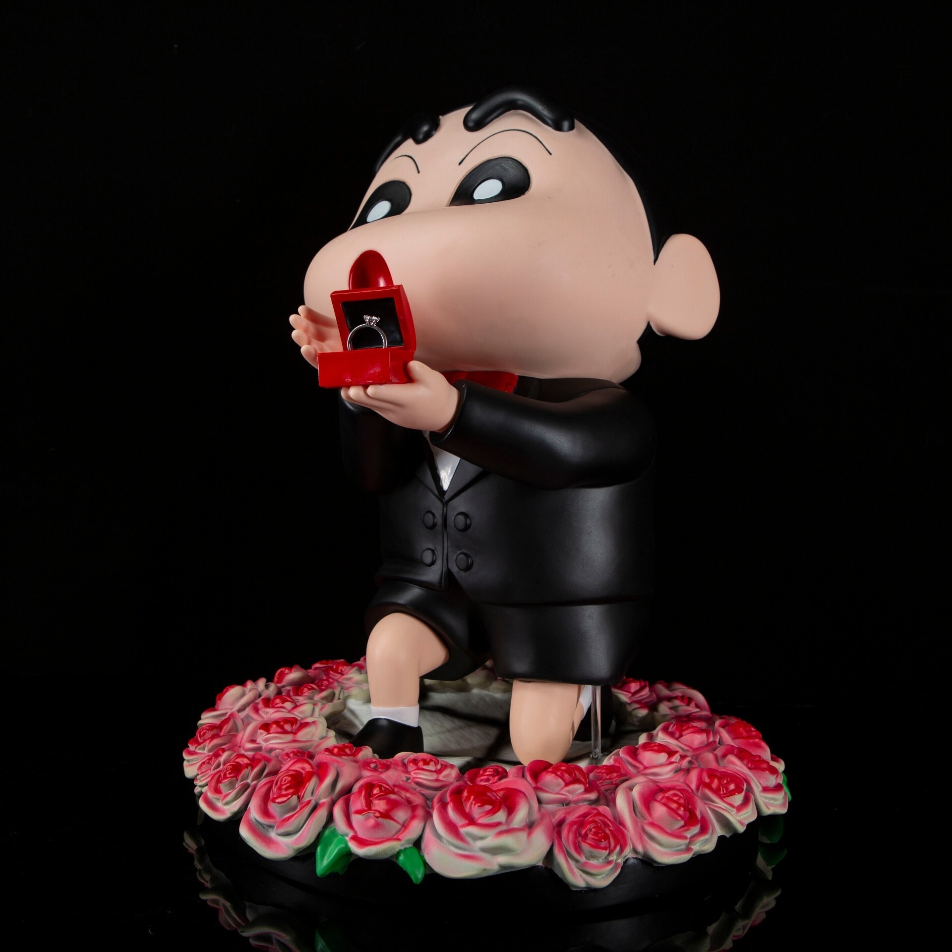 gkスーツ提案 野原しんのすけ かわいいフィギュアモデル バレンタインデー ギフト 卓上飾り gkスーツ提案 野原しんのすけ かわいいフィギュアモデル バレンタインデー ギフト 卓上飾り