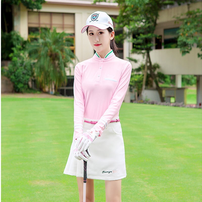 上下セット ゴルフウェア レディース 上着 スカート スポーツ ゴルフ シャツ パンツ ワンピース