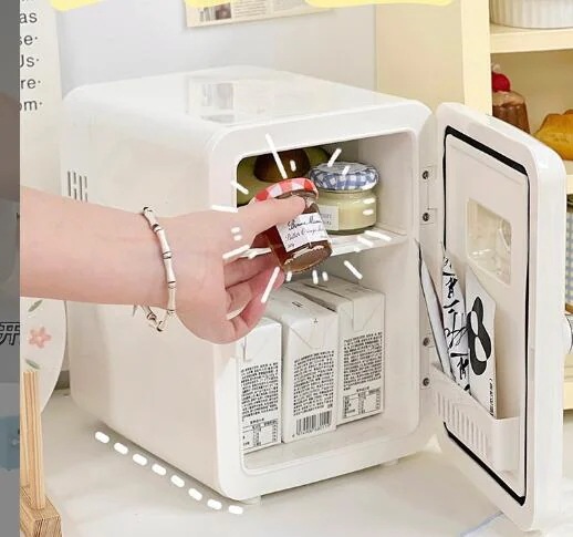 ミニ冷蔵庫 コスメ冷蔵庫 保温保冷両用 車家両用冷蔵庫 自宅事務所学生寮 ミニ冷蔵庫 コスメ冷蔵庫 保温保冷両用 車家両用冷蔵庫 自宅事務所学生寮