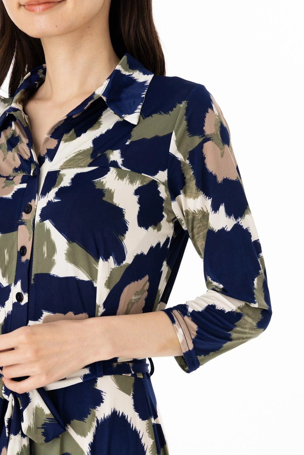 エジェリワンピース EGERIEワンピース T1 T2 T3サイズ 七分袖 ロング丈ワンピース 無地 Vネック ジャージー素材 インポートワンピース ブルー エジェリワンピース EGERIEワンピース T1 T2 T3サイズ 七分袖 ロング丈ワンピース 無地 Vネック ジャージー素材 インポートワンピース ブルー