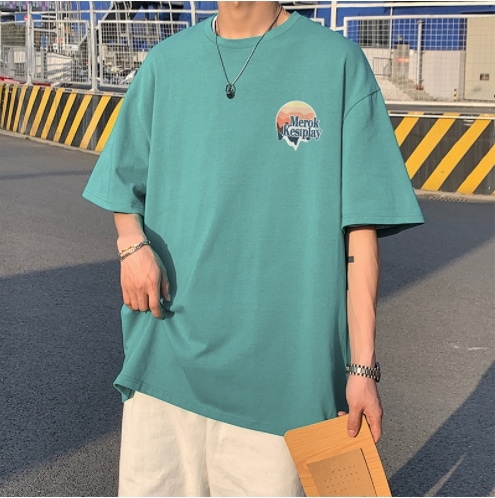 22 かわいい 各種のデザイン メンズファッション韓国ファッション超人気 メンズtシャツ春夏