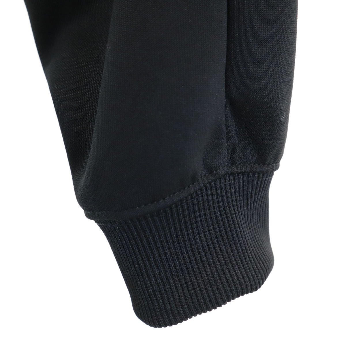 ショート丈 トラックジャケット XL ブラック トレーニング ジャージ レディース 古着