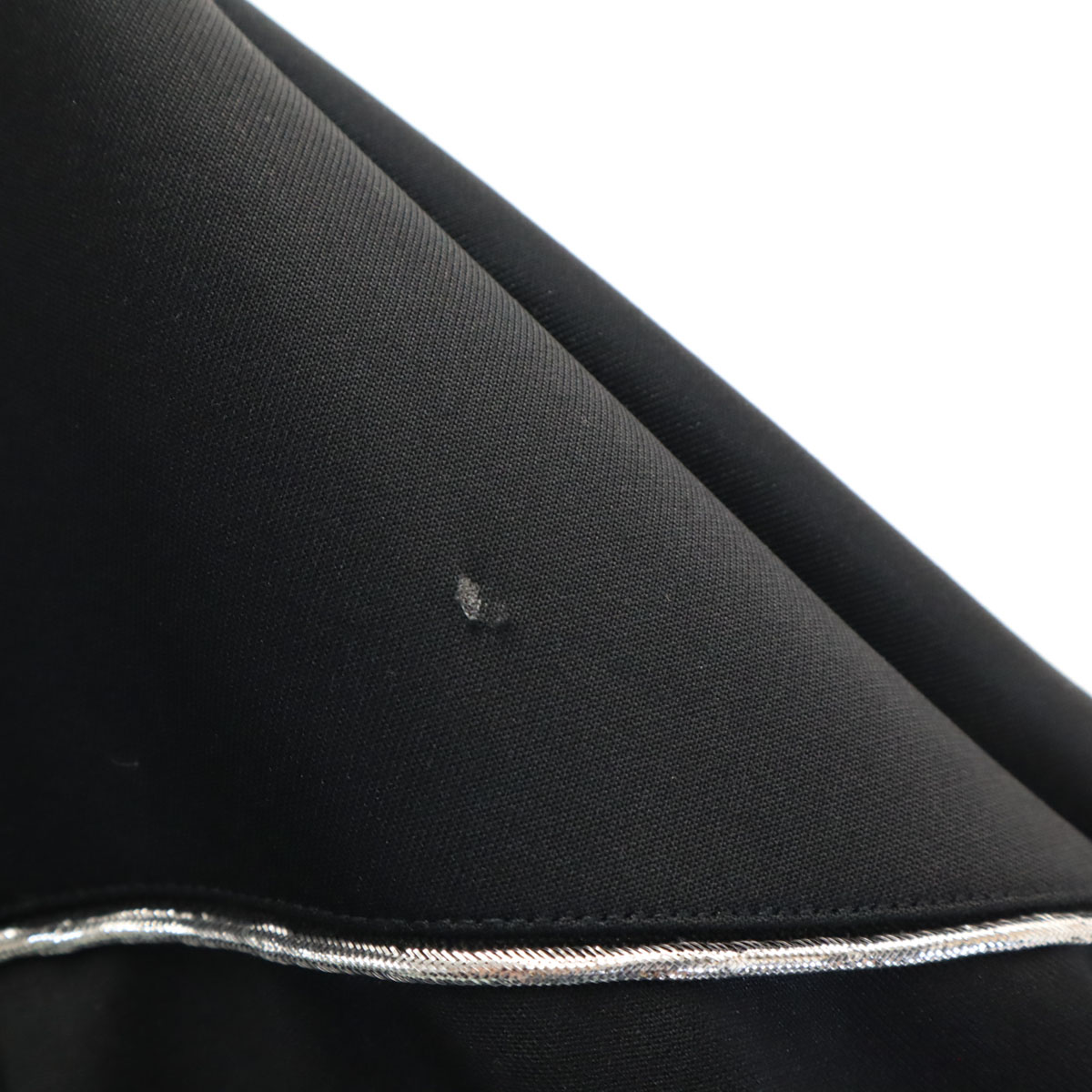 ショート丈 トラックジャケット XL ブラック トレーニング ジャージ レディース 古着