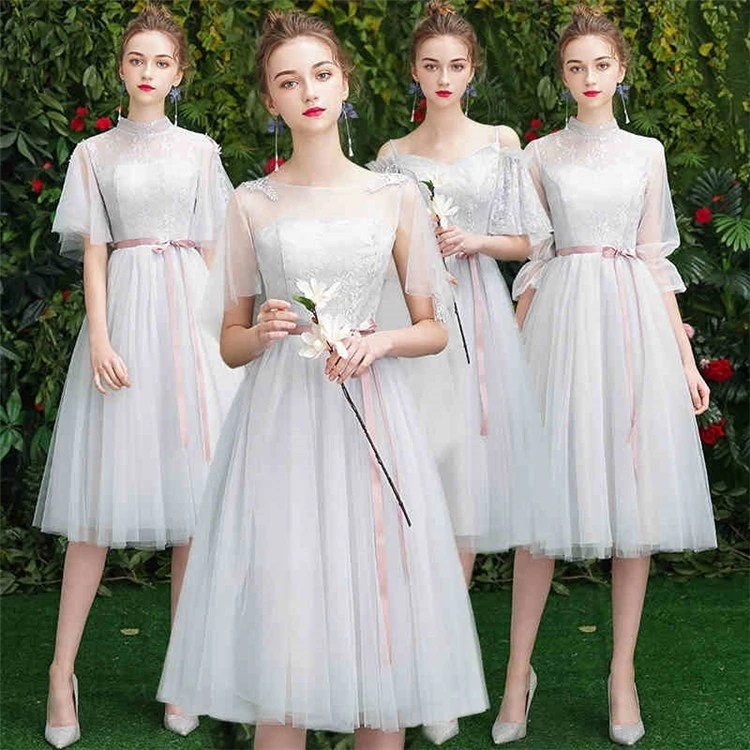 パーティードレス ミモレ丈 ドレス 4タイプ 結婚式 ドレス 二次会 花嫁 花嫁ドレス パーティー パーティードレス ミモレ丈 ドレス 4タイプ 結婚式 ドレス 二次会 花嫁 花嫁ドレス パーティー