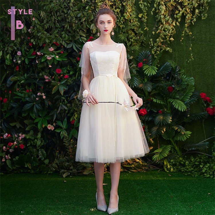 パーティードレス ミモレ丈 ドレス 4タイプ 結婚式 ドレス 二次会 花嫁 花嫁ドレス パーティー パーティードレス ミモレ丈 ドレス 4タイプ 結婚式 ドレス 二次会 花嫁 花嫁ドレス パーティー