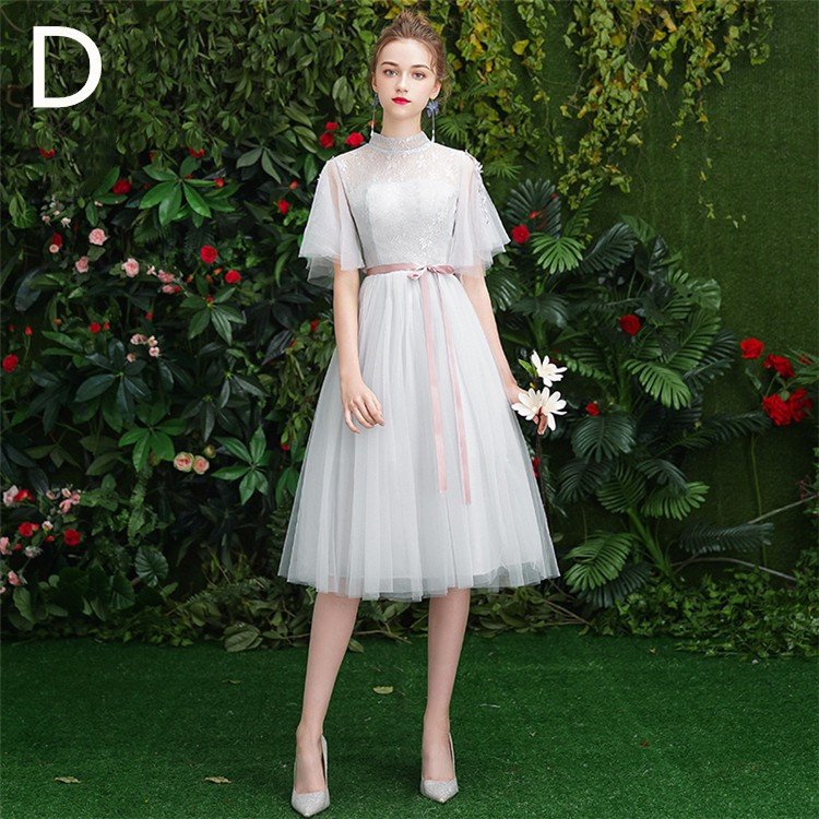 パーティードレス ミモレ丈 ドレス 4タイプ 結婚式 ドレス 二次会 花嫁 花嫁ドレス パーティー パーティードレス ミモレ丈 ドレス 4タイプ 結婚式 ドレス 二次会 花嫁 花嫁ドレス パーティー