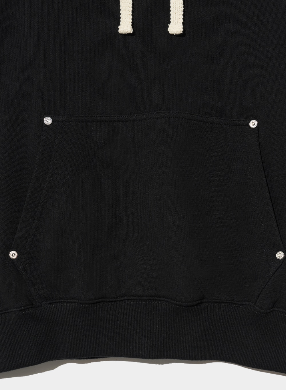 SATUR【SATUR】 (W) CLASSIC SMALL LOGO RIVET HOODIE : CLASSIC