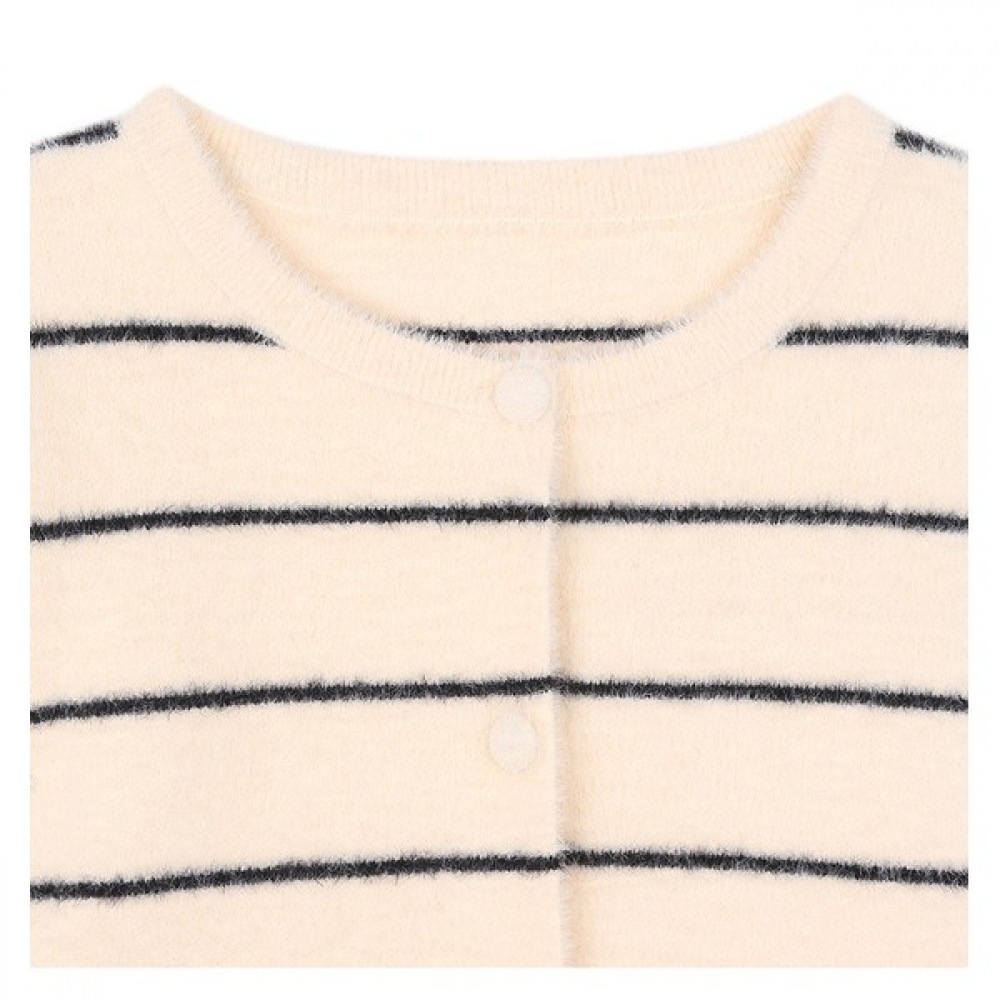 [C] ストライプファーカーディガン (SGCCB2916)