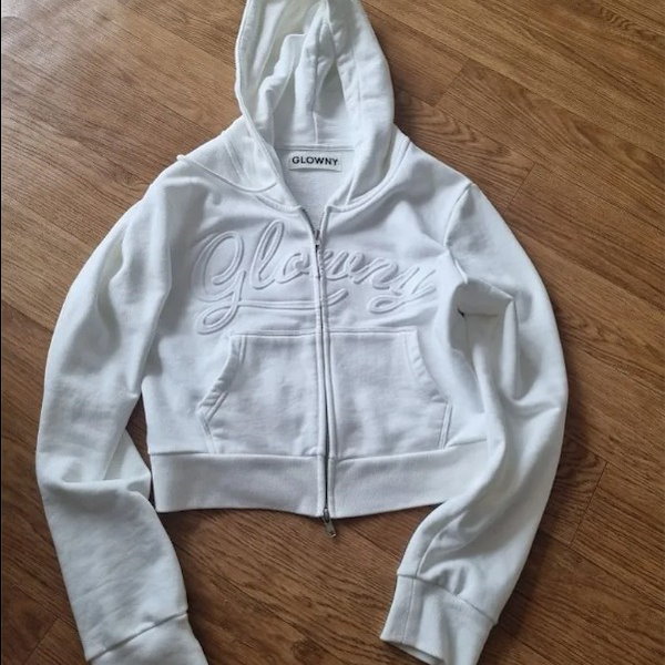 Qoo10] GLOWNY JORDAN CROP ZIP-UP H