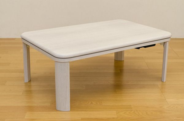こたつテーブル こたつ 家具 インテリア 調折脚 フラットヒーター コタツ 9060 WAL WH こたつテーブル こたつ 家具 インテリア 調折脚 フラットヒーター コタツ 9060 WAL WH
