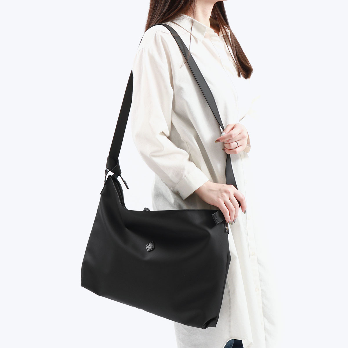 TEMPE WIDE SHOULDER ワンショルダーバッグ 日本製 大きめ A4 軽い 防水 メンズ レディース CL-3586 TEMPE WIDE SHOULDER ワンショルダーバッグ 日本製 大きめ A4 軽い 防水 メンズ レディース CL-3586