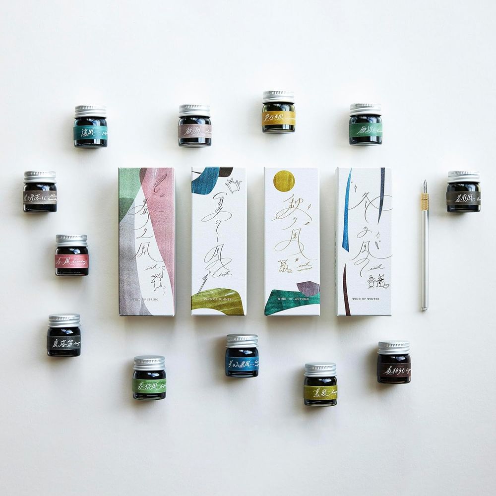 （まとめ買い）つけペン用インク 冬の風インク インク3色セット 各10ml 51177-0004 [x3]