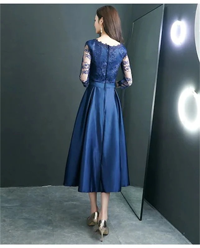 ドレス結婚式ワンピースフォーマルワンピースパーティードレスロングドレスレースお呼ばれ服大きいサイズAラインミモレ丈演奏会成人式