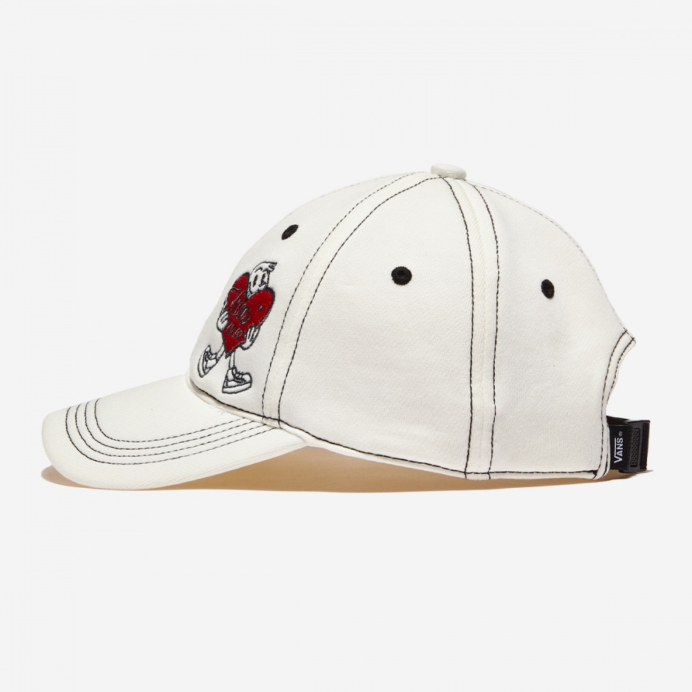 バンズ XOXO グラフィックキャップ VN000NH2FS8-マシュマロ バンズ XOXO グラフィックキャップ VN000NH2FS8-マシュマロ