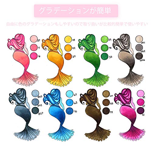 マーカーペン イラ : 文具 200色 Ohuhu 再入荷国産