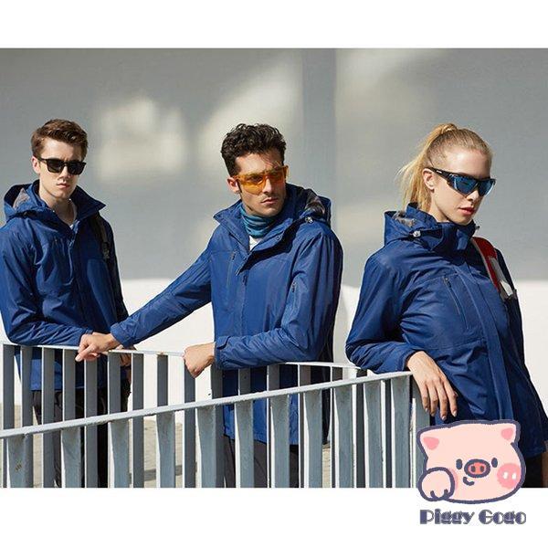 メンズ レディース マウンテンパーカー ジャケット 二合一 2点セット アウトドア トレッキングウェア ウォーキング 防寒着 防寒 防水 保温 登山ウェア メンズ レディース マウンテンパーカー ジャケット 二合一 2点セット アウトドア トレッキングウェア ウォーキング 防寒着 防寒 防水 保温 登山ウェア