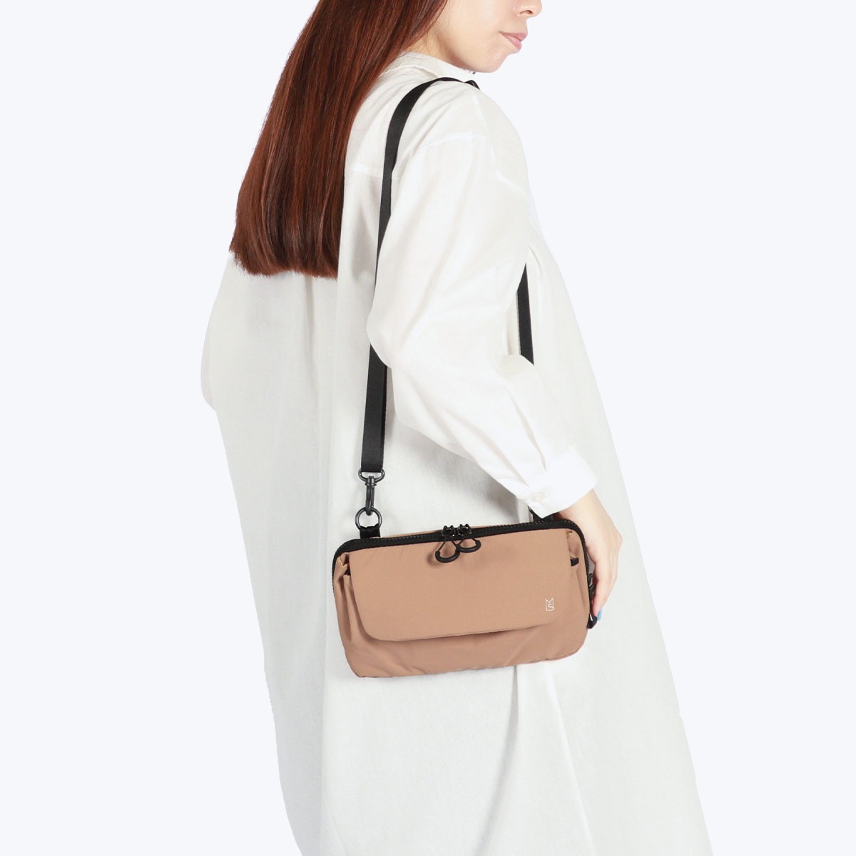 ショルダーバッグ レディース メンズ TROT 大人 上品 軽量 小さめロゴ 防水 耐水 耐久 マルチショルダーバッグ MLS878