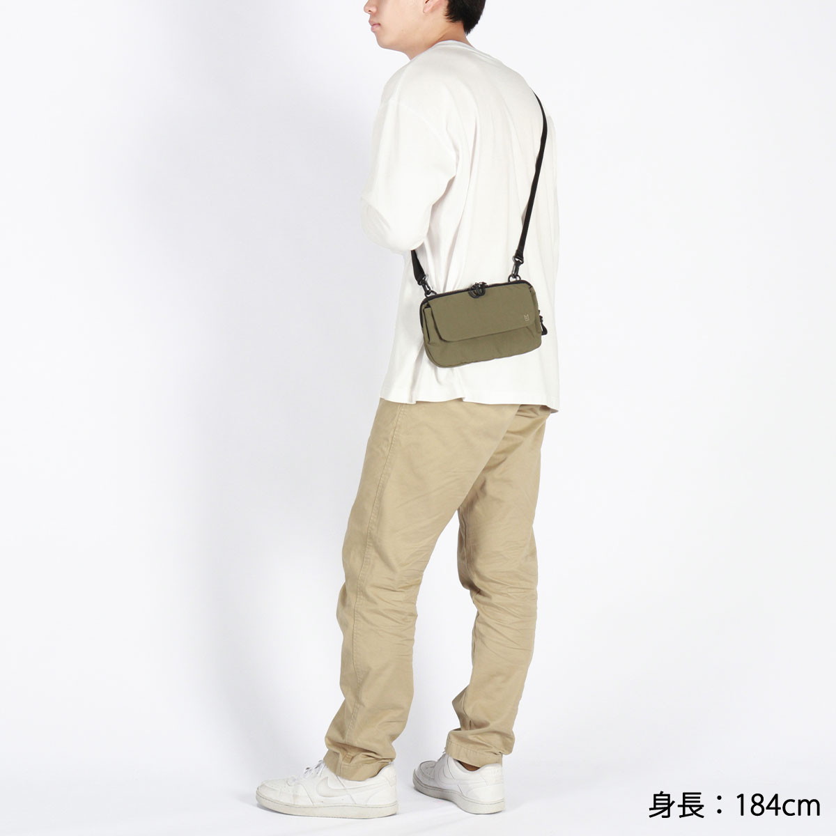 ショルダーバッグ レディース メンズ TROT 大人 上品 軽量 小さめロゴ 防水 耐水 耐久 マルチショルダーバッグ MLS878