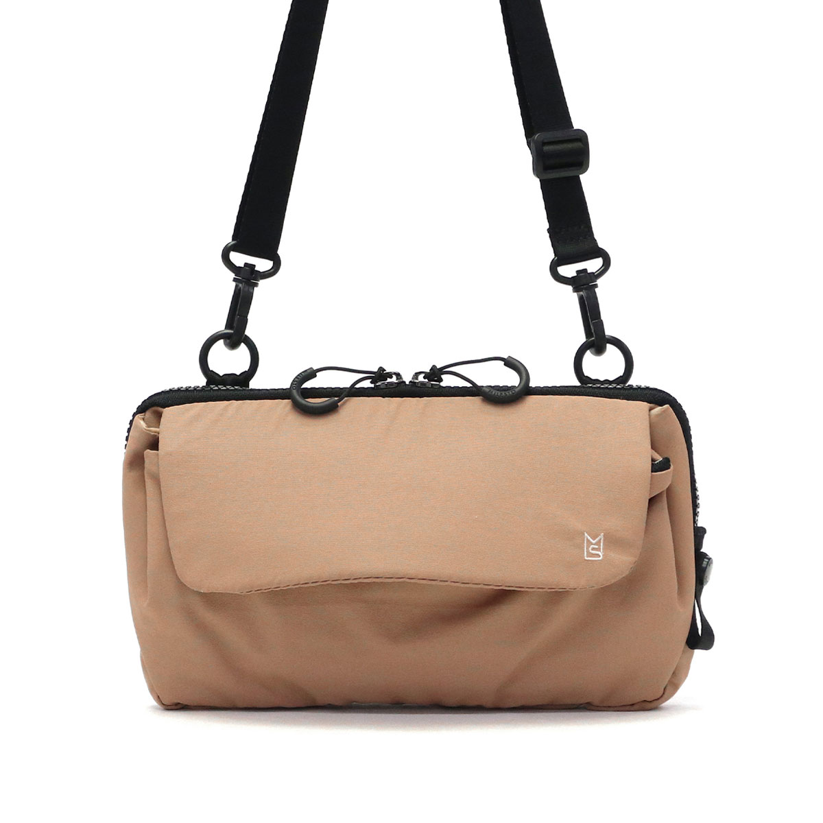 ショルダーバッグ レディース メンズ TROT 大人 上品 軽量 小さめロゴ 防水 耐水 耐久 マルチショルダーバッグ MLS878