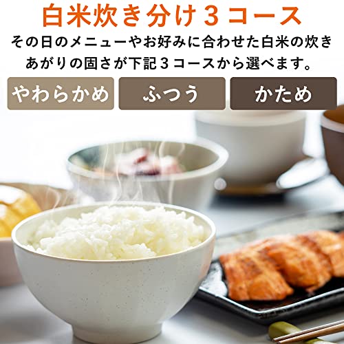 炊飯器 マイコン式 3合 一人暮らし 炊き分けメニュー11種 低温調理 パン機能 クリーニングモード搭載 保温 予約 玄米 雑穀米 ブラック YJR-DM051(B)