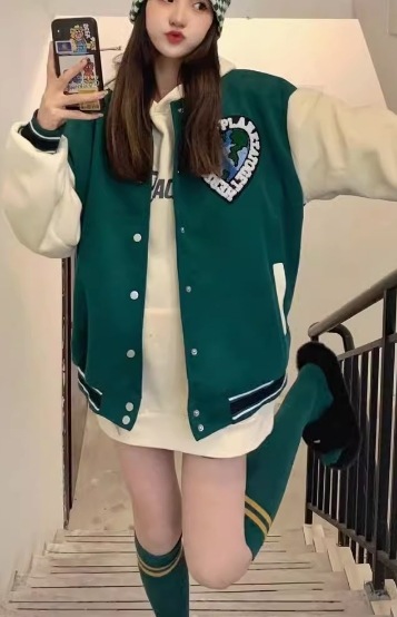 レディース ジャケット アウター 上着 羽織 前開き 長袖 襟なし ワイド 刺繍 バイカラー 配色 かわいい 大人可愛い カジュアル おしゃれ こなれ感 ラフ ボーイッシュ ガーリー ルーズ 個性的 レディース ジャケット アウター 上着 羽織 前開き 長袖 襟なし ワイド 刺繍 バイカラー 配色 かわいい 大人可愛い カジュアル おしゃれ こなれ感 ラフ ボーイッシュ ガーリー ルーズ 個性的