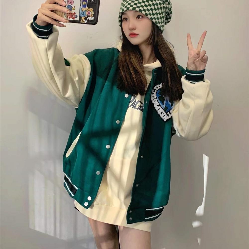 レディース ジャケット アウター 上着 羽織 前開き 長袖 襟なし ワイド 刺繍 バイカラー 配色 かわいい 大人可愛い カジュアル おしゃれ こなれ感 ラフ ボーイッシュ ガーリー ルーズ 個性的 レディース ジャケット アウター 上着 羽織 前開き 長袖 襟なし ワイド 刺繍 バイカラー 配色 かわいい 大人可愛い カジュアル おしゃれ こなれ感 ラフ ボーイッシュ ガーリー ルーズ 個性的