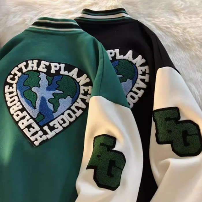 レディース ジャケット アウター 上着 羽織 前開き 長袖 襟なし ワイド 刺繍 バイカラー 配色 かわいい 大人可愛い カジュアル おしゃれ こなれ感 ラフ ボーイッシュ ガーリー ルーズ 個性的 レディース ジャケット アウター 上着 羽織 前開き 長袖 襟なし ワイド 刺繍 バイカラー 配色 かわいい 大人可愛い カジュアル おしゃれ こなれ感 ラフ ボーイッシュ ガーリー ルーズ 個性的