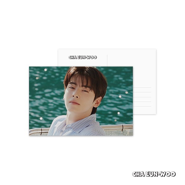 チャウヌ直筆サイン入り公式ポストカード…Cha Eun-woo… Qoo10] fantagio music 【正規品/公式販売店】チャウヌ CHA