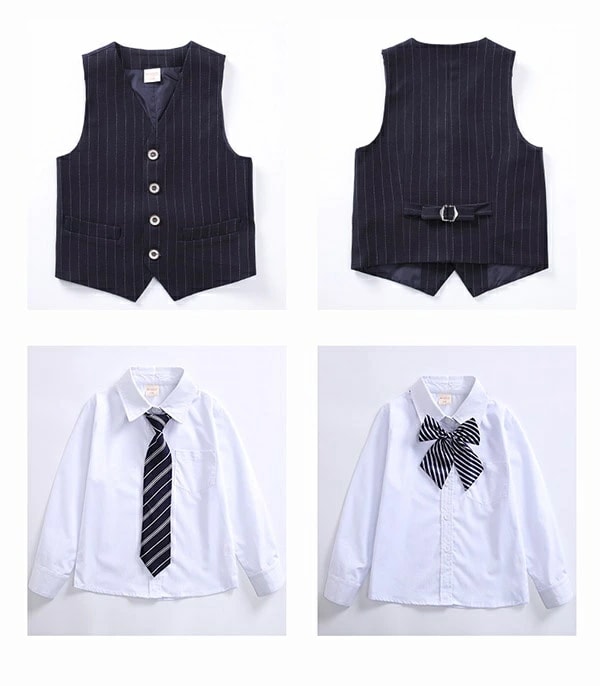 学生服 ズボン スカート ベスト 上下セット キッズスーツ 冬服 女の子 男の子 子供服 スクールブレザー フォーマル 卒業式 入園式 受験 小学校 中学生 通園 通学 卒園式 発表会 上着 ストライ