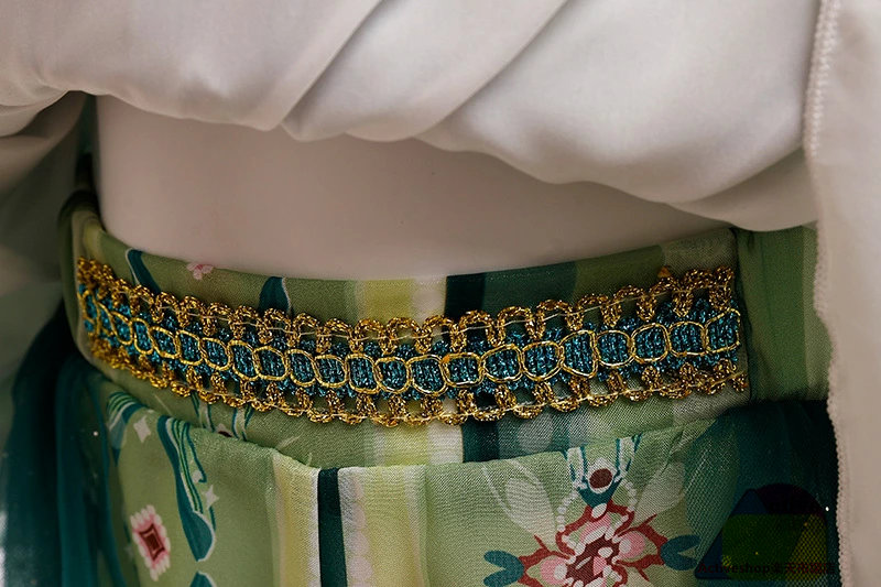 ジャスミン プリンセス ドレス お姫様 ハロウィン コスプレ 衣装 子供 ドレス なりきり セットアップ キッズ 女の子 ドレス 上下豪華6点セット 衣装 キッズ 100 110 120 130 14